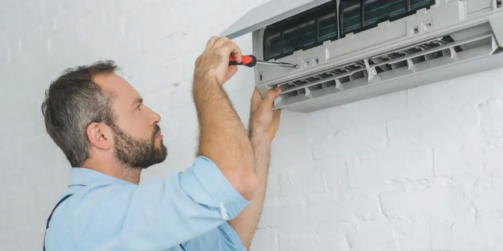 Air conditioning installation