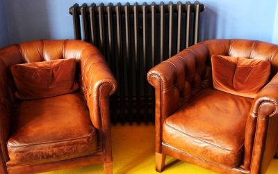 How to clean a leather chair when a tenant leaves