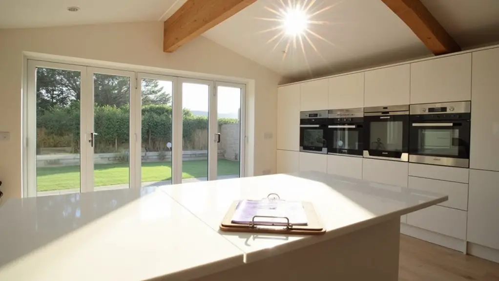 average uk kitchen extension cost